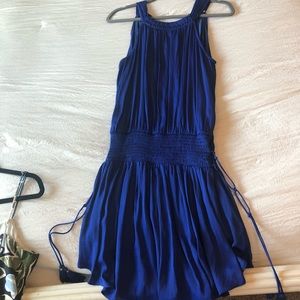 Do + Be blue smocked dress